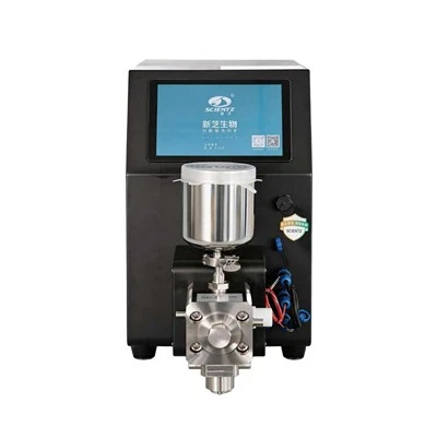 Homogeneizador de microfluidizador de alta-presión